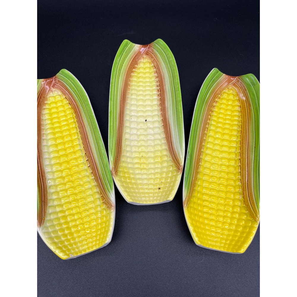 Corn On The Cob Dish Set 3 Pieces Corn Serving Dish Friendship Gift